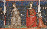 Béatrice de Provence et Charles 1er d'Anjou.