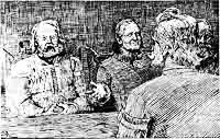 Sigurd Syr, Åsta,Olav et Rane. Illustration:C.Krohg. Source :wiki/ Sigurd Syr/domaine public