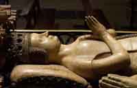 Gisant d'Éléonore de Castille. Reine Consort de Navarre.