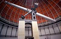 La grande lunette de l'Observatoire de Nice.
