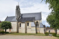 Eglise de Roiffé, village natal de Marie de La Ferre Religieuse française