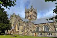 L'abbatiale de Wimborne. 