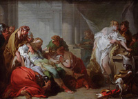 La Mort de Méléagre, tableau de François Boucher, musée des Beaux-Arts de Rennes.