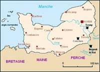 carte du duché de Tosny