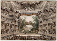 Intérieur de la Comédie-Française en 1790