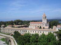 "Vue générale de l'abbaye de Lérins"