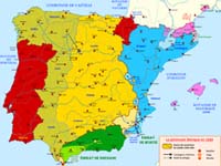 Le royaume de Majorque en 1314. Source : wiki/Sanche de Majorque/ Licence : CC BY-SA 4.0