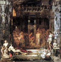 Les Filles de Thespius, 1853-1882, Paris, musée Gustave-Moreau.