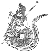 Cécrops Personnage de la mythologie grecque-Fondateur mythique d'Athènes-Premier roi légendaire d'Attique