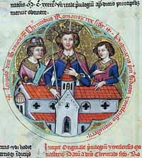 Conrad II du Saint-Empire dit Conrad II le Salique Roi de Germanie et roi des Romains à Mayence en 1024-Empereur romain germanique de 1027 à sa mort 