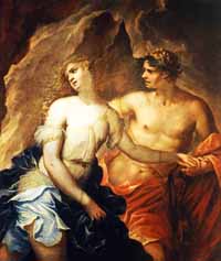 Orphée et Eurydice, par Federico Cervelli.