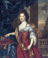 Marie-Thérèse de Bourbon, princesse de Conti par Pierre Mignard.