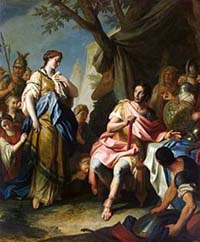Alexandre le Grand et Roxane tableau de Pietro Antonio Rotari (Musée de l'Ermitage Saint-Pétersbourg) Alexandre le Grand et Roxane tableau de Pietro Antonio Rotari (Musée de l'Ermitage Saint-Pétersbourg)
