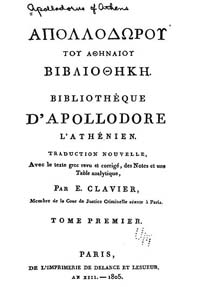 Page du Tome 1 de la traduction établie par Étienne Clavier (1805).