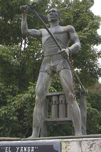 Statue de Gaspar Yanga