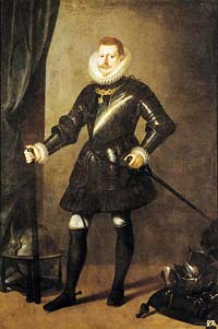 Portrait de Philippe III par Pedro Antonio Vidal (Musée du Prado à Madrid)