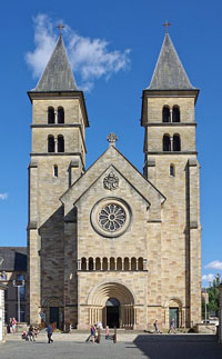 Basilique (ancienne abbatiale) d'Echternach