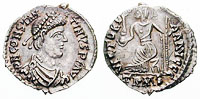 Pièce de monnaie de Constantin III père de Constant