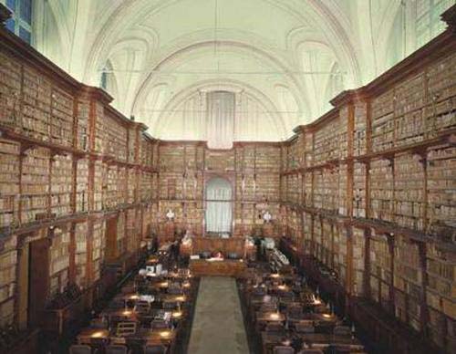 La bibliothèque vaticane 